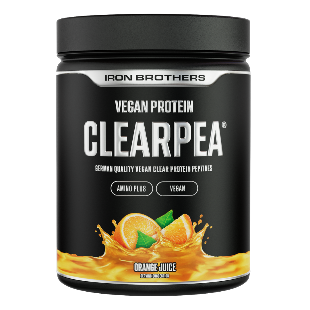 Clearpea Protein Orange Juice Flavour - Veganes Clear Protein von Iron Brothers - Orangen Geschmack