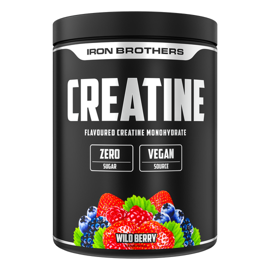 Creatine Flavoured, Wild Berry - Ultra Pure Creatine Monohydrate - Waldbeere Geschmack