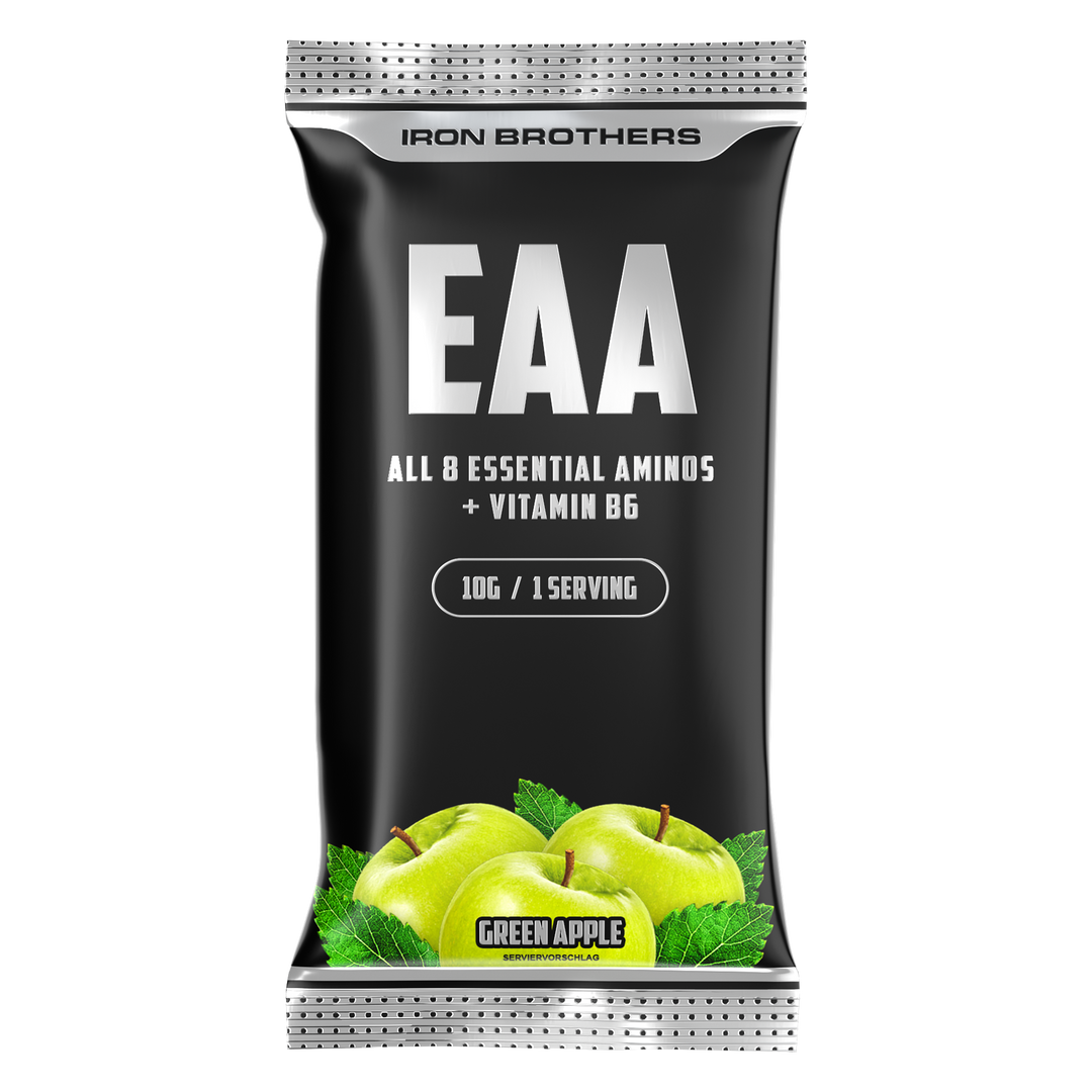 Iron Brothers EAA Zero Probe 10g mit Green Apple Geschmack - EAA Apfel Sample