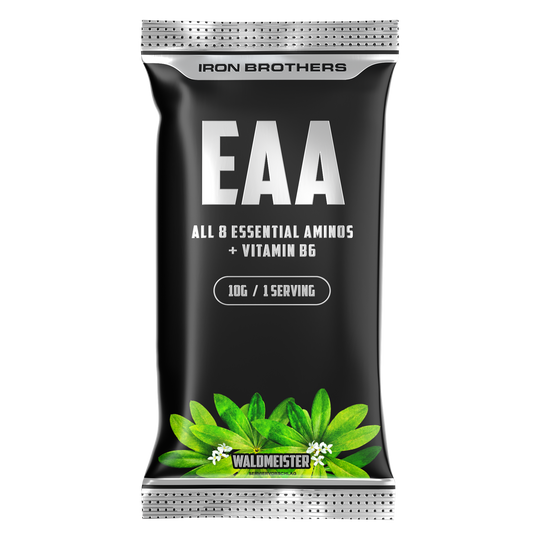 Iron Brothers EAA Zero Probe 10g mit Woodruff Geschmack - EAA Waldmeister Sample