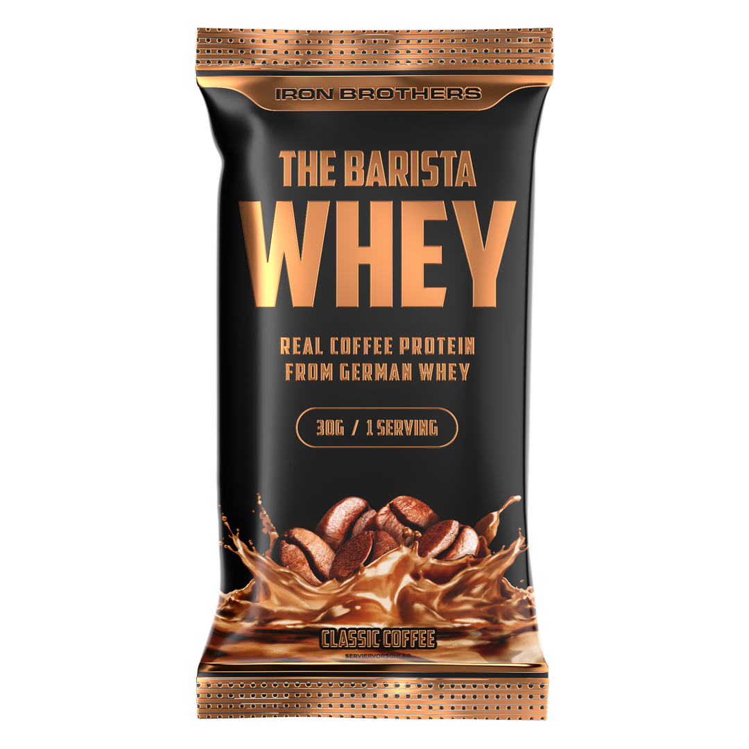 Iron Brothers The Barista Whey - Classic Coffee Flavour 30g Sample Probe, Kaffee Geschmack