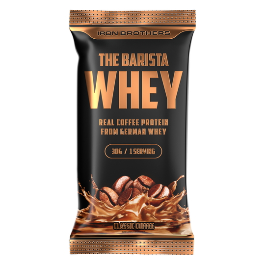 Iron Brothers The Barista Whey - Classic Coffee Flavour 30g Sample Probe, Kaffee Geschmack