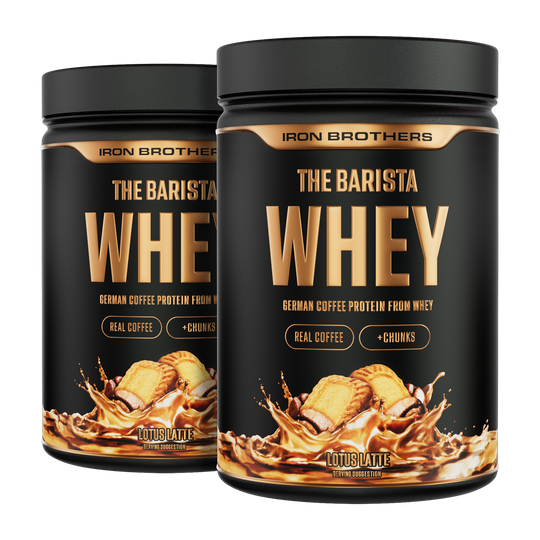 The Barista Whey Doppelpack - Lotus Latte