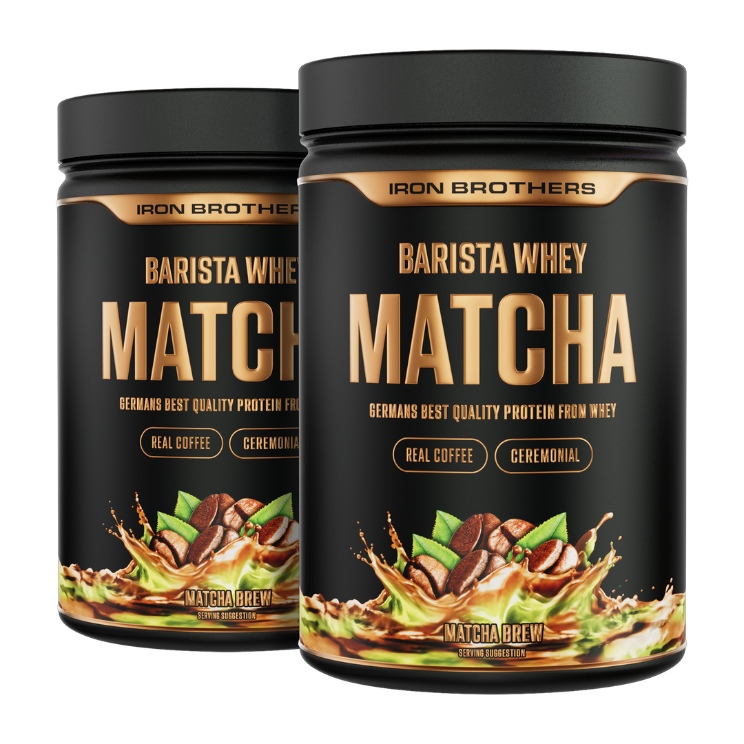 The Barista Whey Doppelpack - Matcha Brew