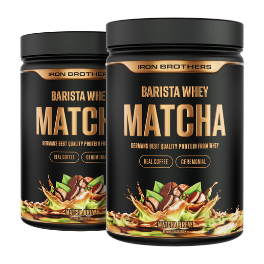 The Barista Whey Doppelpack - Matcha Brew