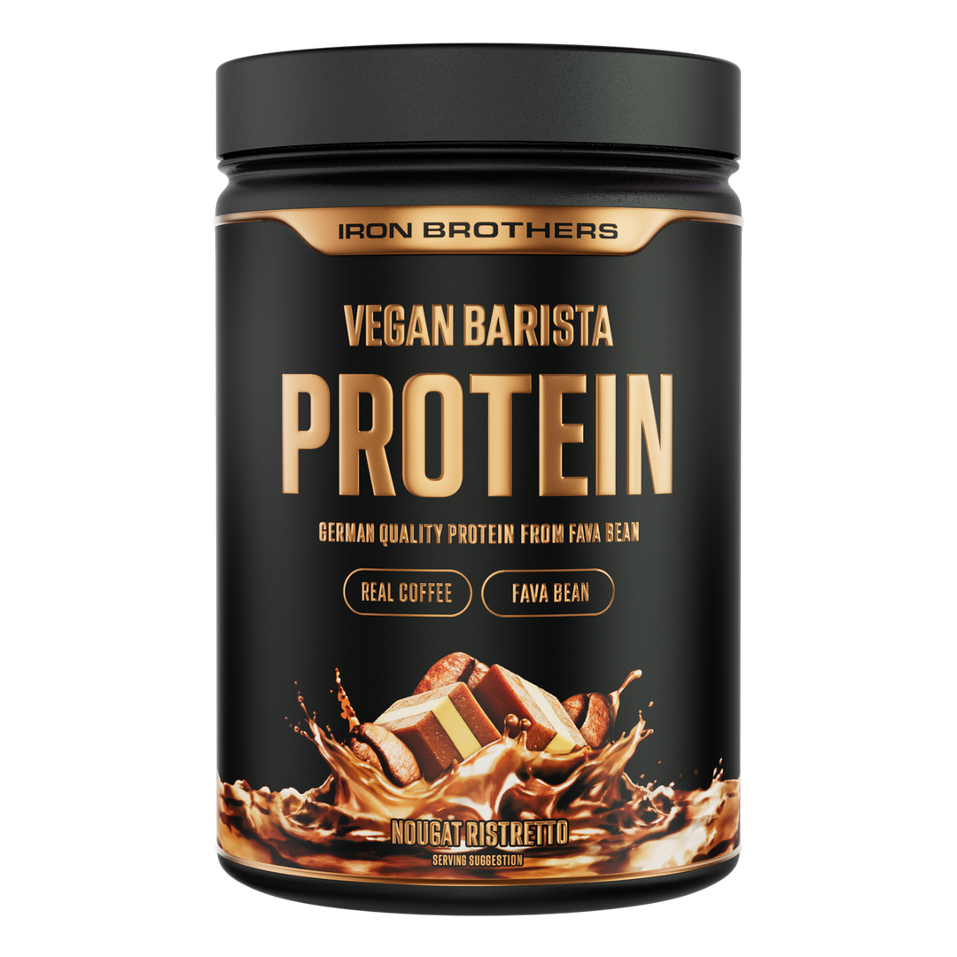 Vegan Barista Protein Nougat Ristretto von Iron Brothers - Kaffee Nougat Geschmack