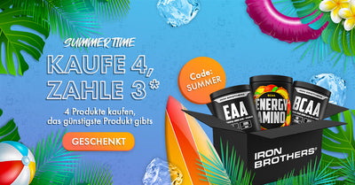 Summer Sale – 4 für 3 Aktion