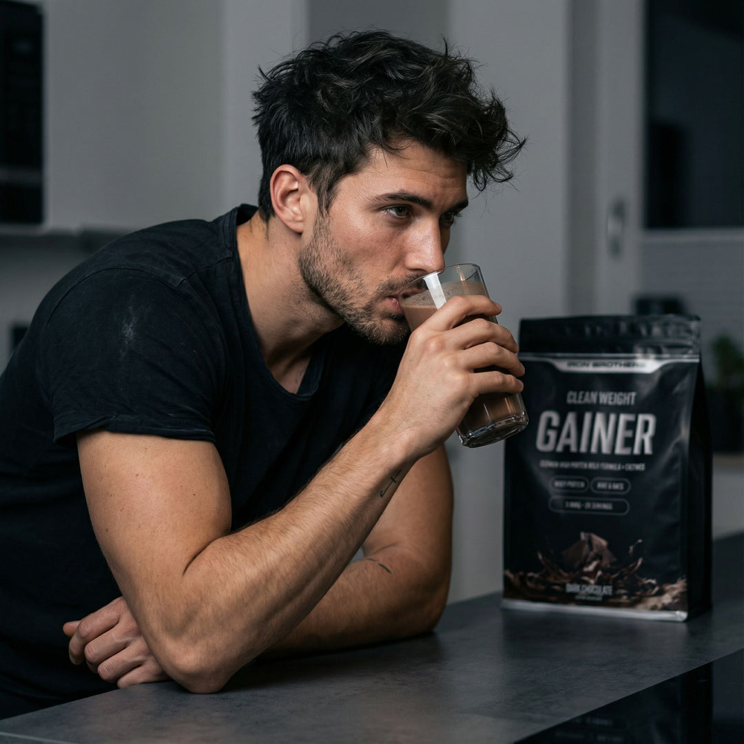 Für Muskelaufbau und maximale Leistung - Weight Gainer von Iron Brothers