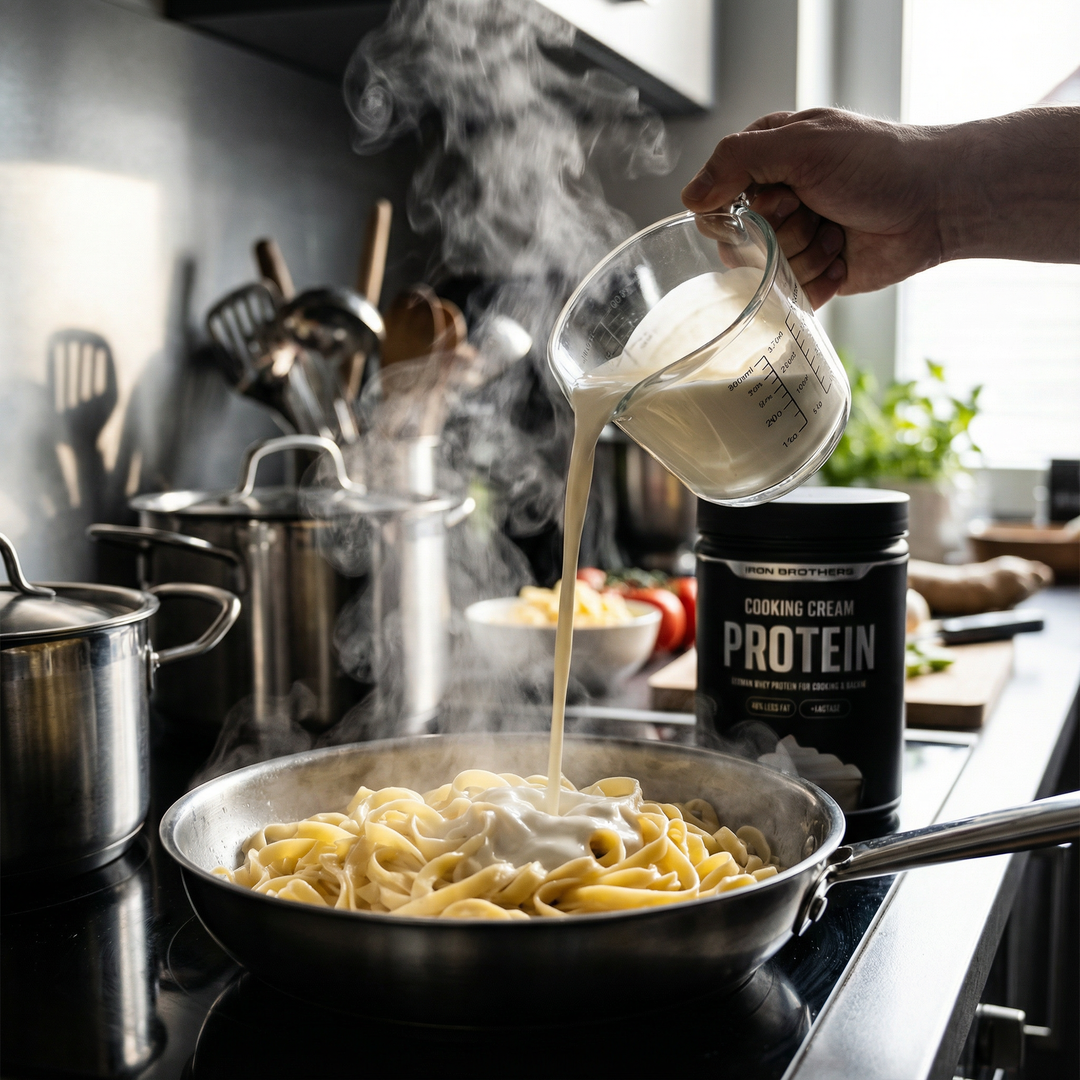 Wenn Wissenschaft auf Geschmack trifft - Sahne Protein / Cream Protein von Iron Brothers