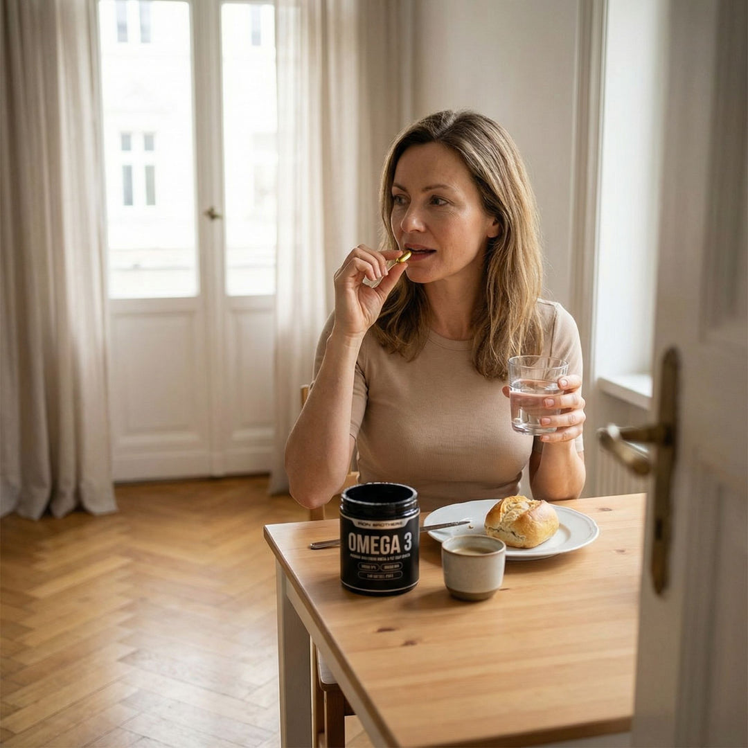 Die Synergie, die den Unterschied macht - Collagen + Creatine + Omega Bundle von Iron Brothers