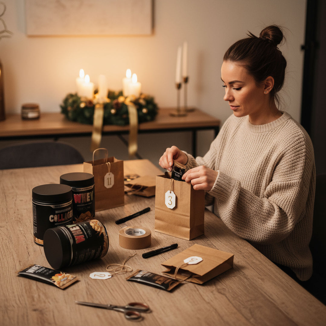 Exklusive Vielfalt trifft auf unvergessliche Momente - DIY Fitness Adventskalender von Iron Brothers