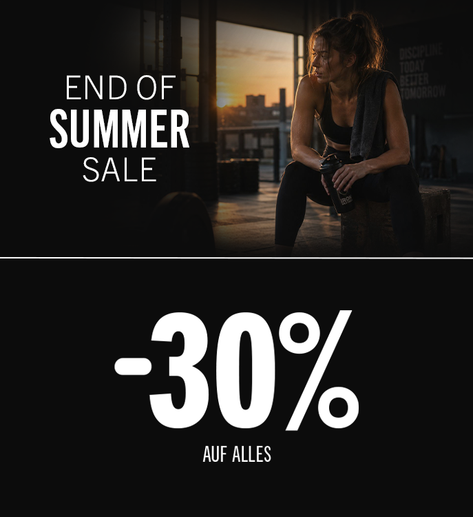 End of Summer Sale - Spare 30% auf Alles nur bei Iron Brothers und nur für kurze Zeit. Sportnahrung und Supplements Made in Germany