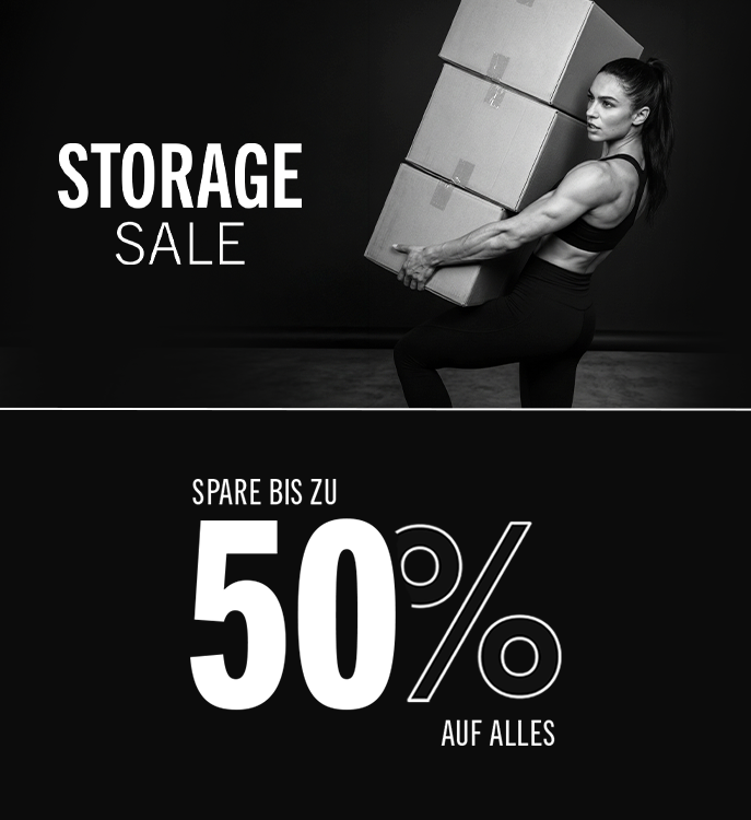 Storage Sale - Spare bis zu 50% auf Alles. Sportnahrung und Supplements Made in Germany