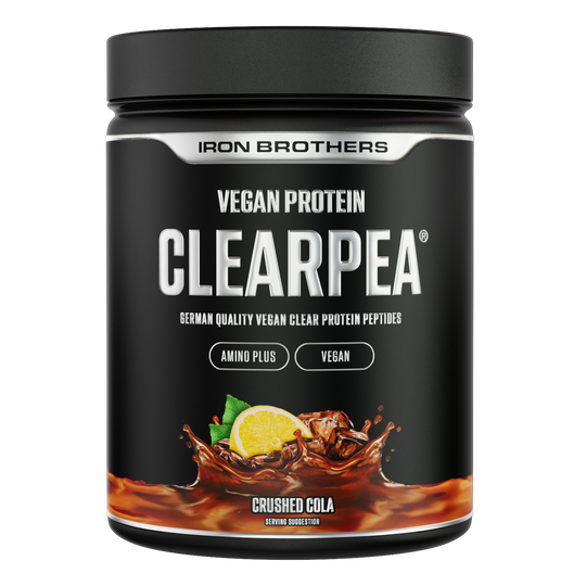 Clearpea Protein Crushed Cola Flavour - Veganes Clear Protein von Iron Brothers - Cola Geschmack
