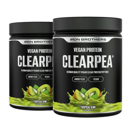 Clearpea Protein Doppelpack von Iron Borthers - Tropical Kiwi