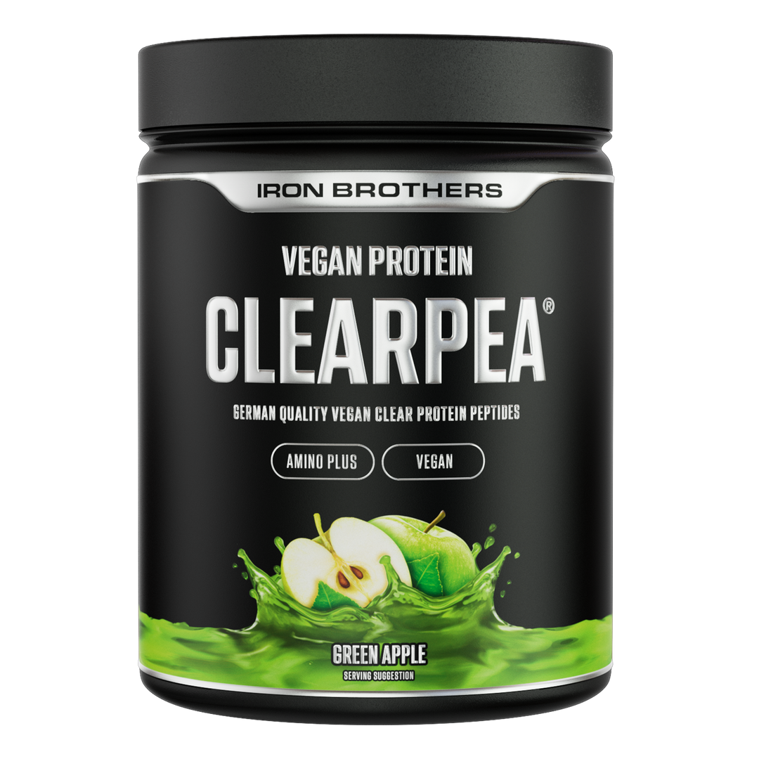 Clearpea Protein Green Apple Flavour - Veganes Clear Protein von Iron Brothers - Apfel Geschmack