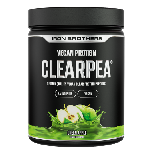 Clearpea Protein Green Apple Flavour - Veganes Clear Protein von Iron Brothers - Apfel Geschmack