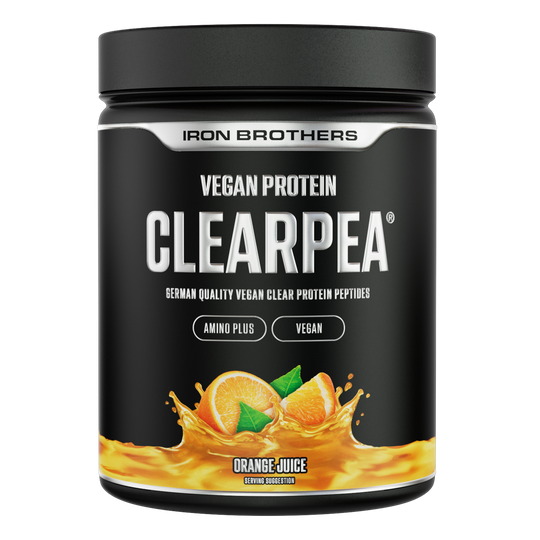 Clearpea Protein Orange Juice Flavour - Veganes Clear Protein von Iron Brothers - Orangen Geschmack