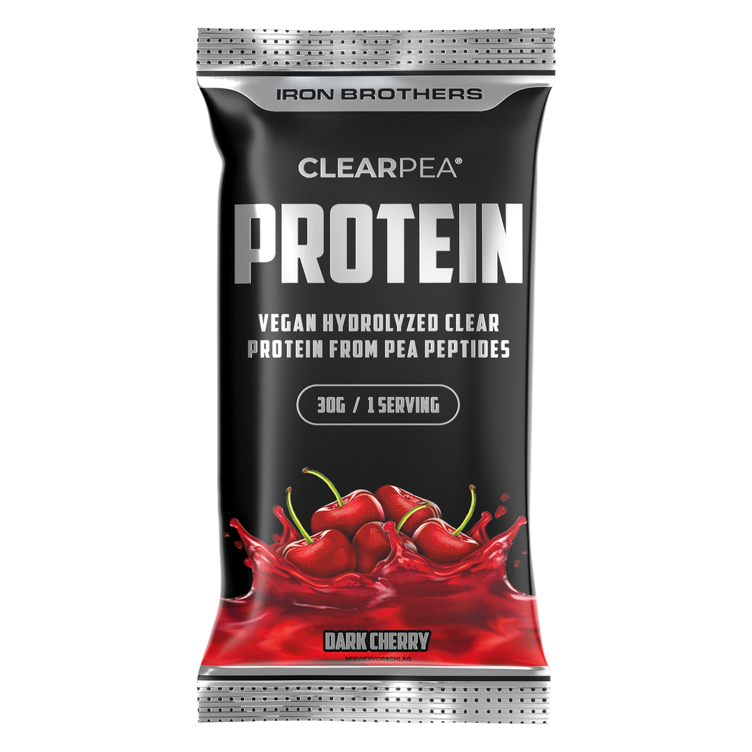 ClearPea Protein Proben von Iron Brothers - Dark Cherry