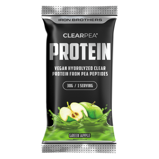 ClearPea Protein Proben von Iron Brothers - Green Apple