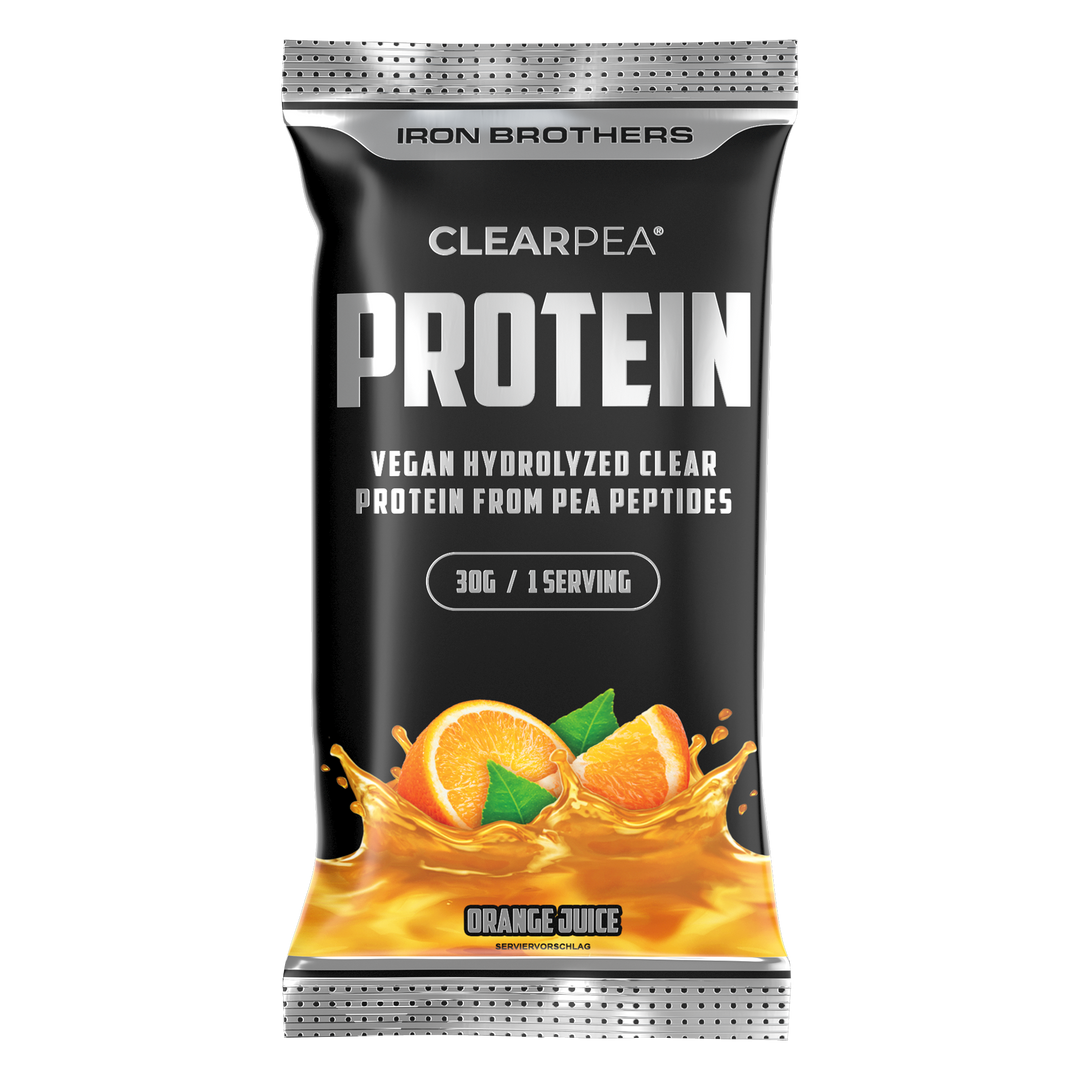 ClearPea Protein Proben von Iron Brothers - Orange Juice