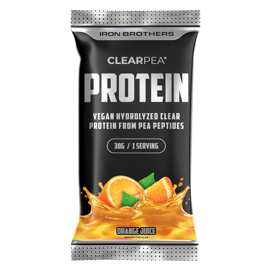 ClearPea Protein Proben von Iron Brothers - Orange Juice