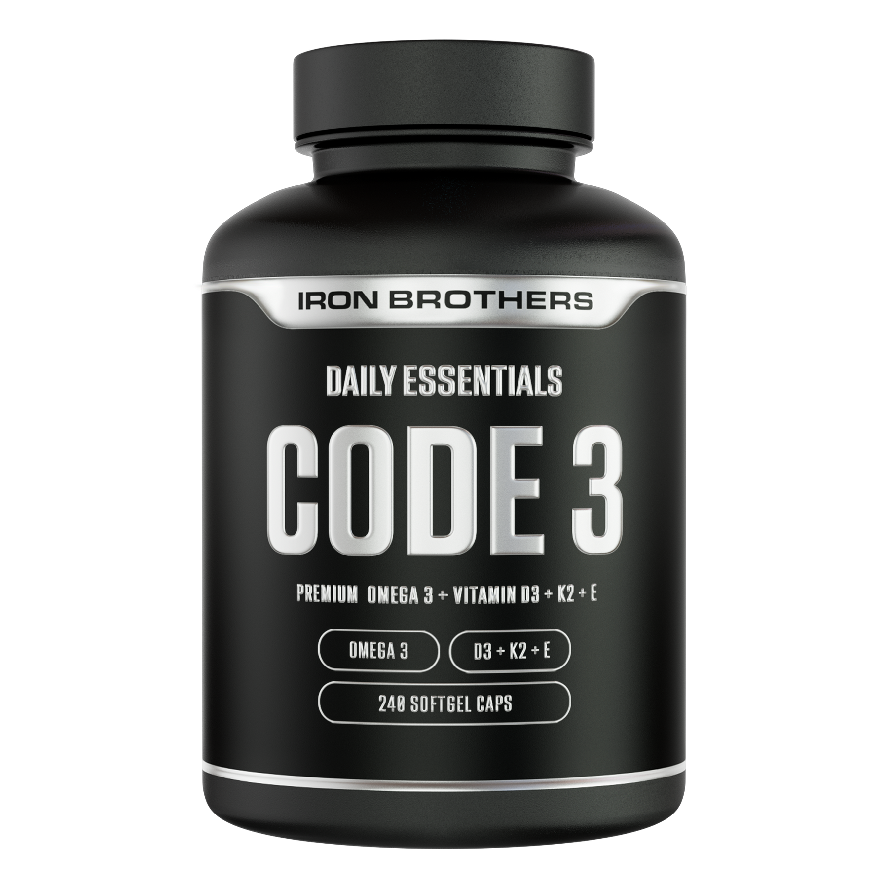 Pre Code Daily Essentials Iron Brothers Daily Essentials Code 3 – Omega3 D3 K2