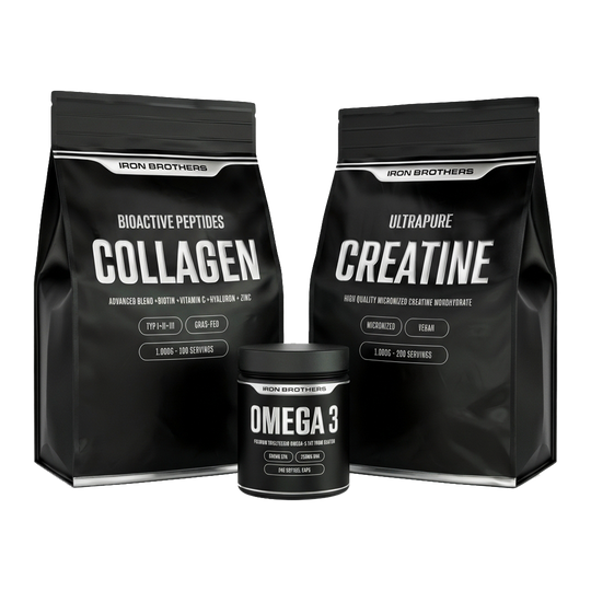 Ultimate Health Guard - Collagen + Creatine + Omega 3 Bundle von Iron Brothers