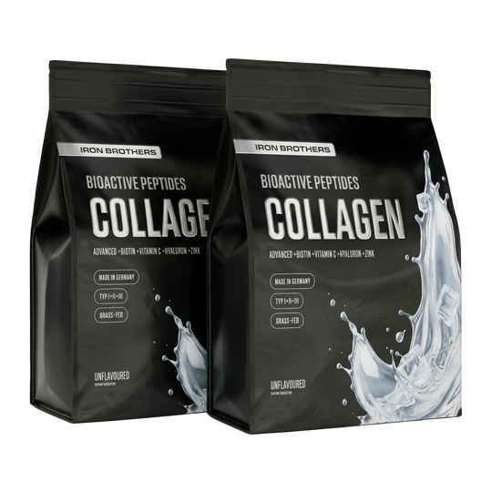 2kg Collagen Advanced von Iron Brothers - Neutraler Geschmack - Made in Germany