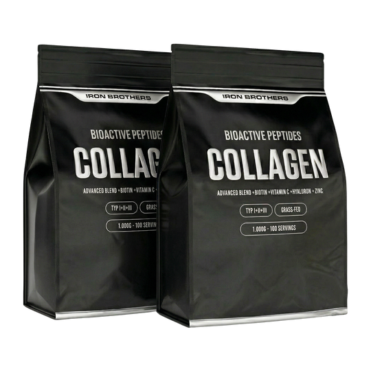 2kg Collagen Advanced von Iron Brothers - Neutraler Geschmack - Made in Germany