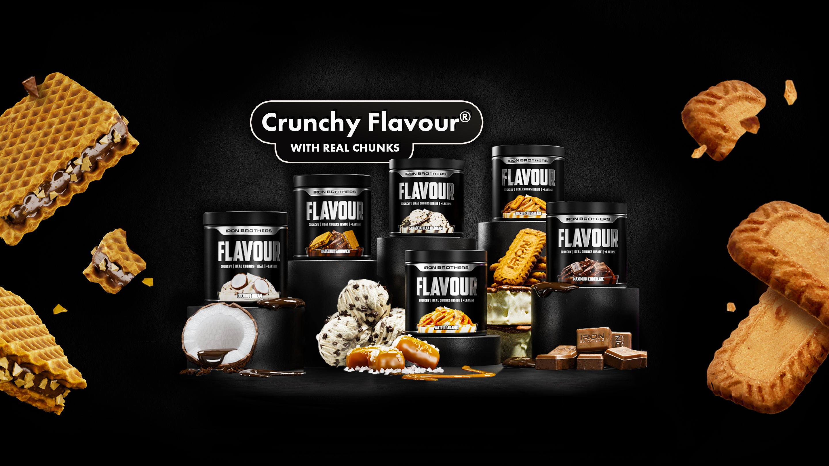 Crunchy Flavour von Iron Brothers - Geschmackspulver
