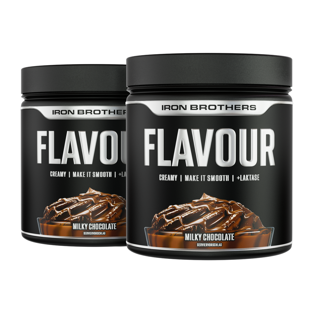 Creamy Flavour Geschmackspulver Doppelpack von Iron Brothers - Milky Chocolate