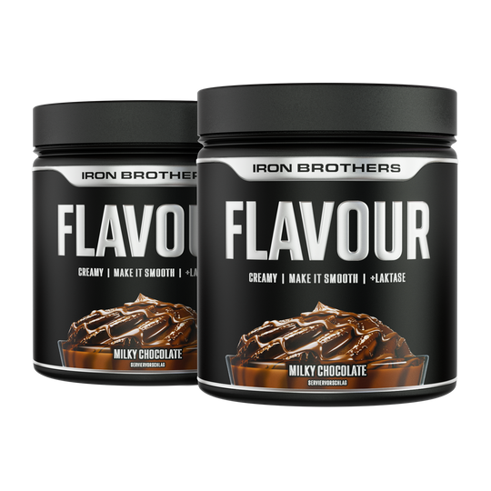 Creamy Flavour Geschmackspulver Doppelpack von Iron Brothers - Milky Chocolate