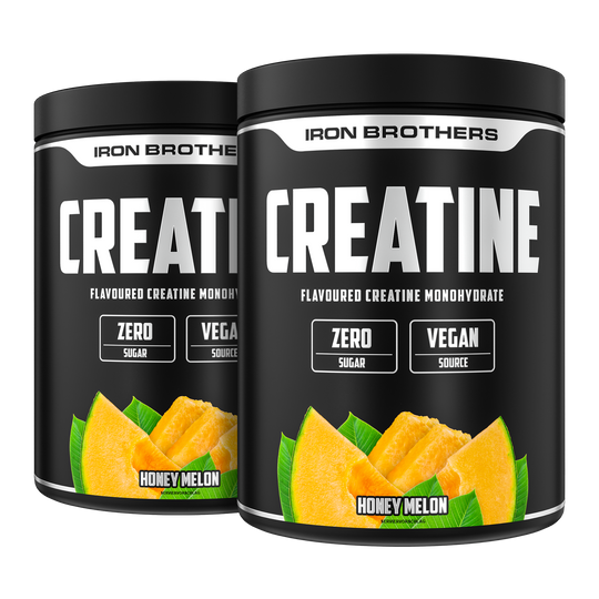 Creatine Flavoured Doppelpack von Iron Brothers - Honey Melon