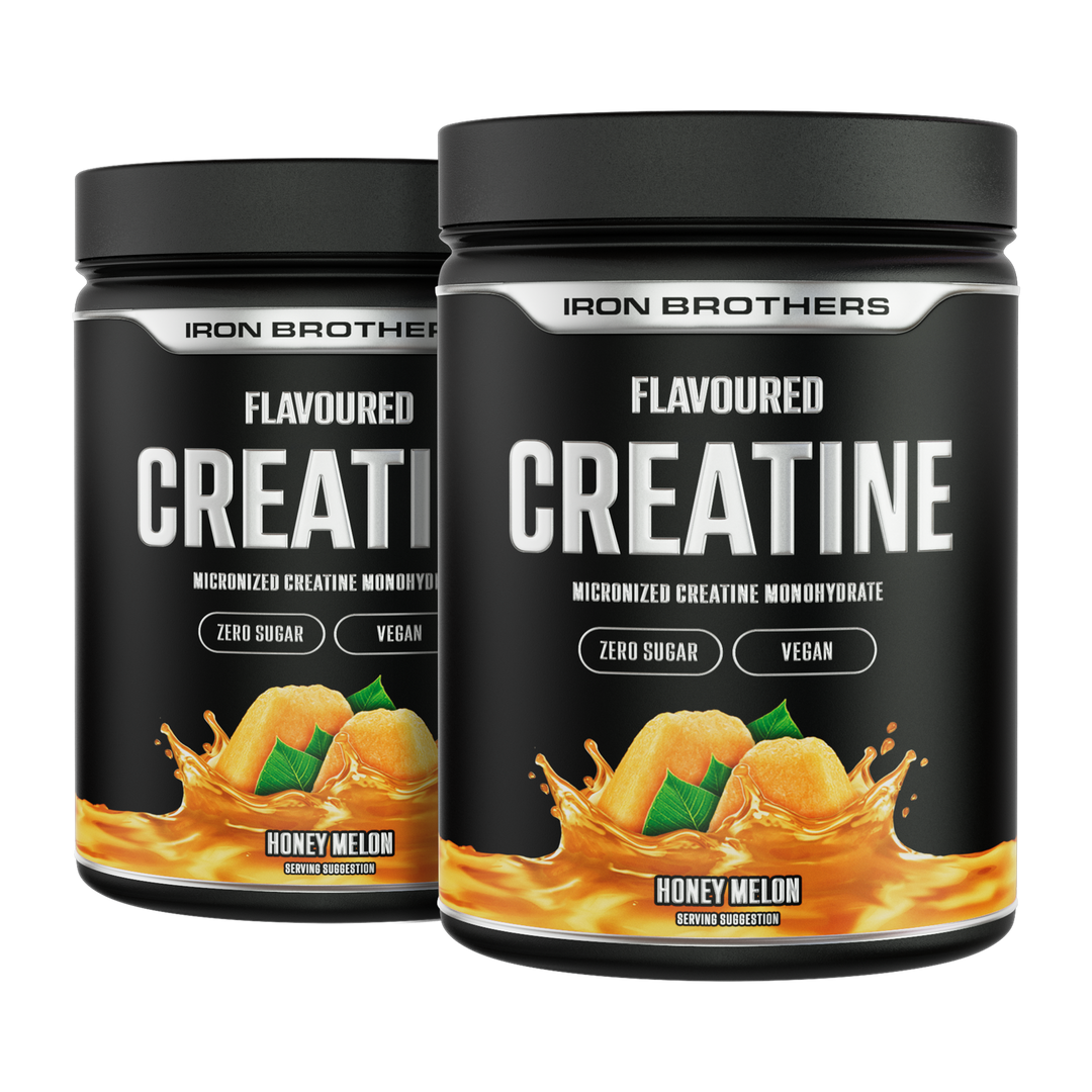 Creatine Flavoured Doppelpack von Iron Brothers - Honey Melon