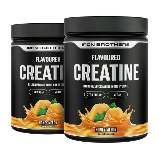 Creatine Flavoured Doppelpack von Iron Brothers - Honey Melon