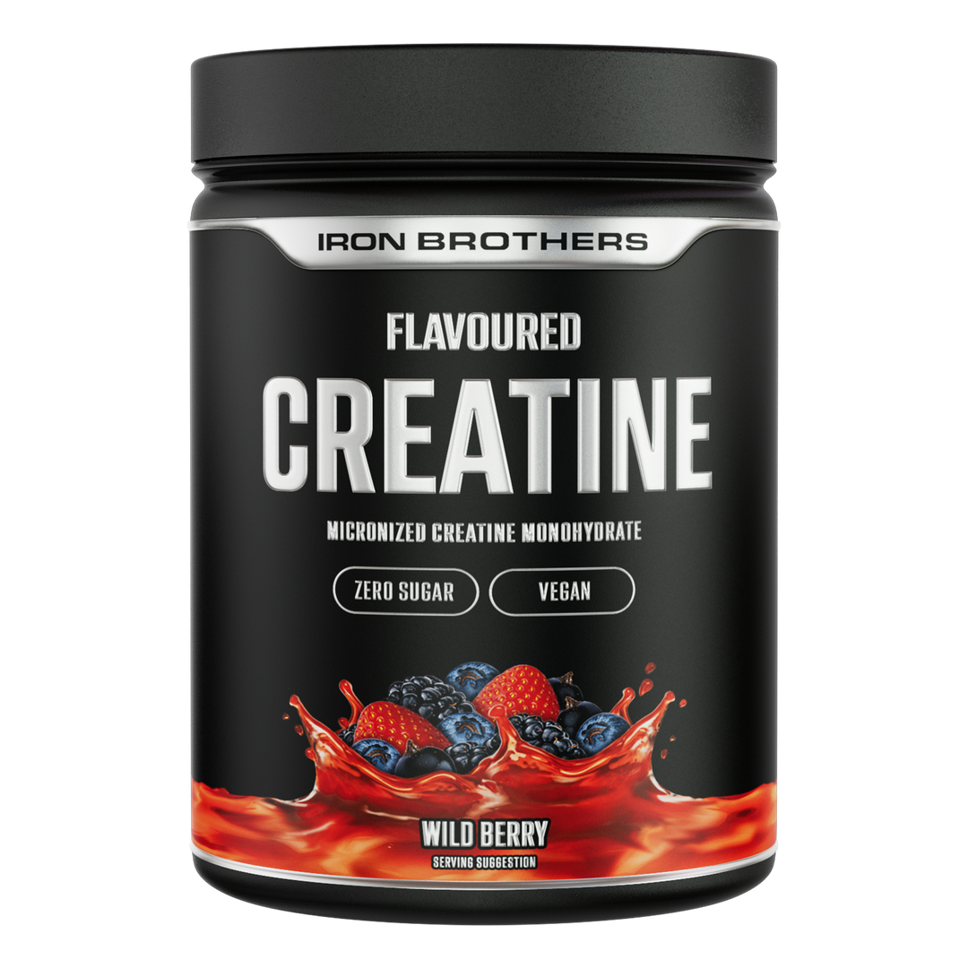 Creatine Flavoured, Wild Berry - Ultra Pure Creatine Monohydrate - Waldbeere Geschmack