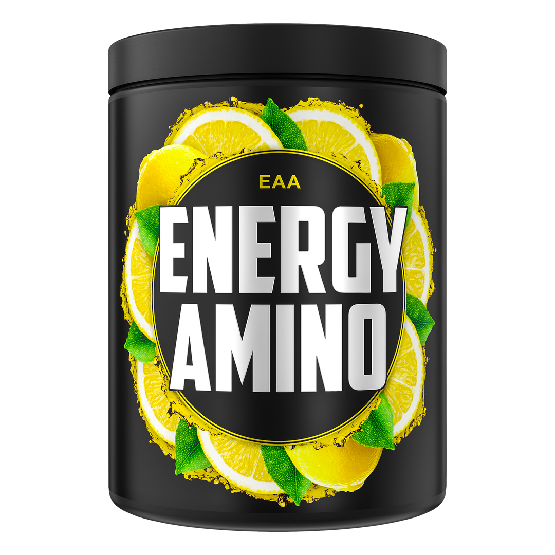 Iron Brothers EAA Energy Drink ohne Zucker mit Koffein und Stimulanzien, Sicilian Storm - Zitronen Geschmack 500g Dose