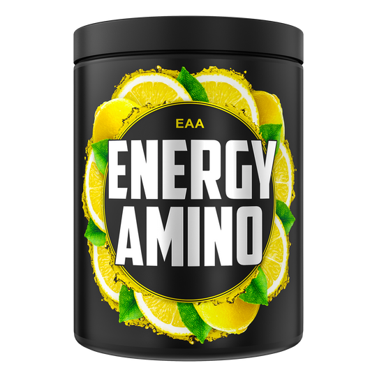 Iron Brothers EAA Energy Drink ohne Zucker mit Koffein und Stimulanzien, Sicilian Storm - Zitronen Geschmack 500g Dose