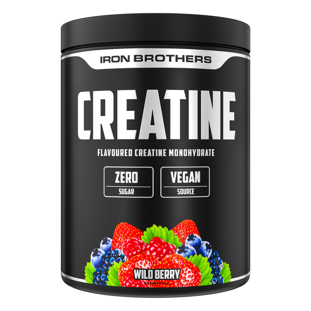 Creatine Flavoured, Wild Berry - Ultra Pure Creatine Monohydrate - Waldbeere Geschmack