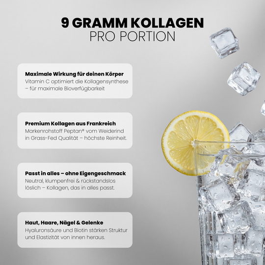 Collagen Advanced von Iron Brothers - Neutraler Geschmack - Vorteile #geschmack_unflavoured