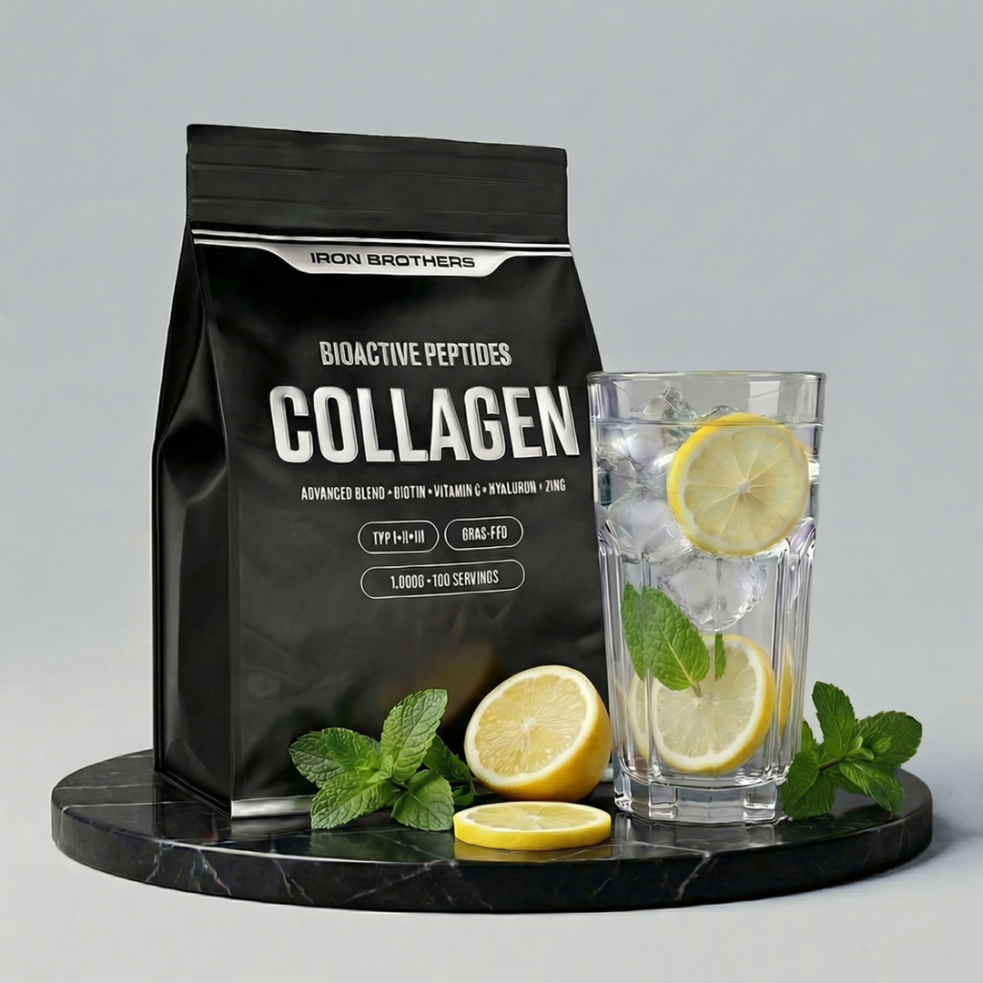 Collagen Advanced von Iron Brothers - Neutraler Geschmack - Design, Wirkung und Geschmack #geschmack_unflavoured