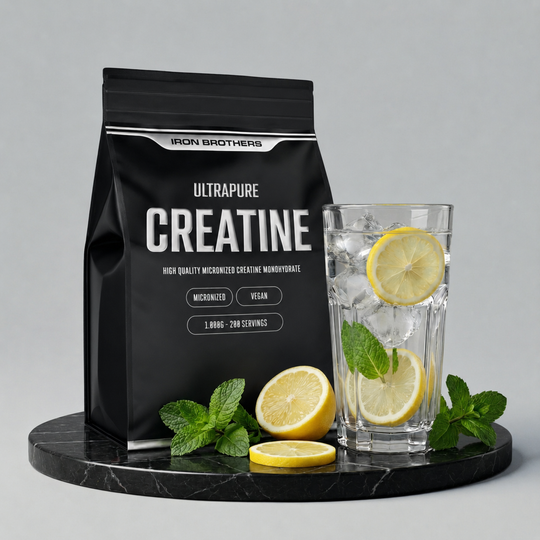 2kg Ultra Pure Creatine von Iron Brothers - Neutraler Geschmack - Geschmack & Design #geschmack_unflavoured