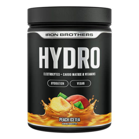 Hydro Fuel - Electrolytes von Iron Brothers - Peach Icetea - Made in Germany #geschmack_peach-icetea