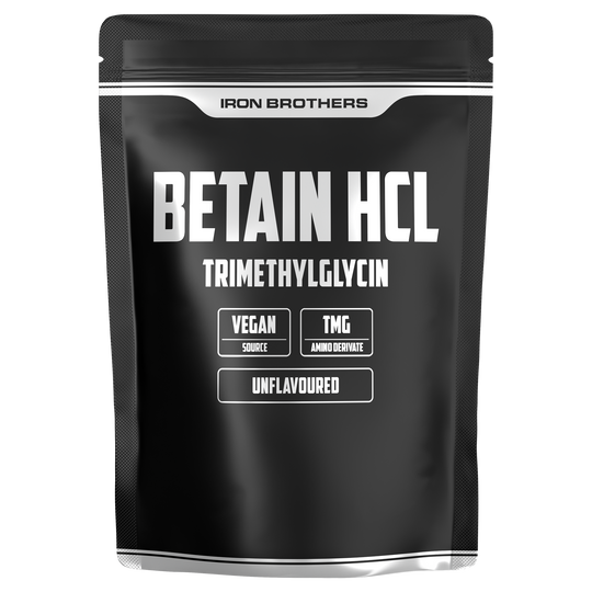 Betain Hydrochloriede HCL Triemethylglycin TMG Pulver für Verdauung und Pre Workout PumP Booster zum abnehmen im Fitnessstudio oder bei Cardio Ausdauersport Muskelaufbau
