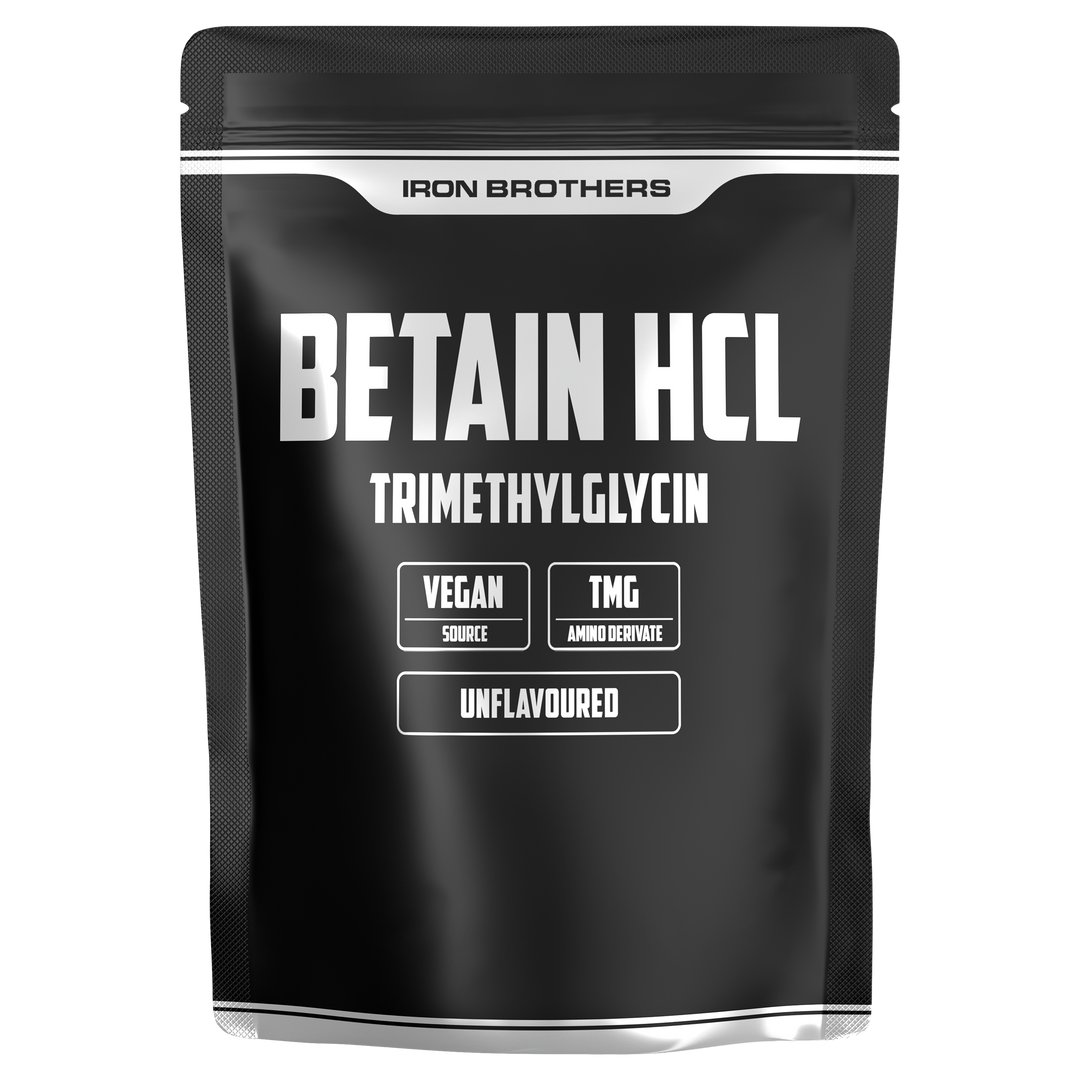 Betain Hydrochloriede HCL Triemethylglycin TMG Pulver für Verdauung und Pre Workout PumP Booster zum abnehmen im Fitnessstudio oder bei Cardio Ausdauersport Muskelaufbau