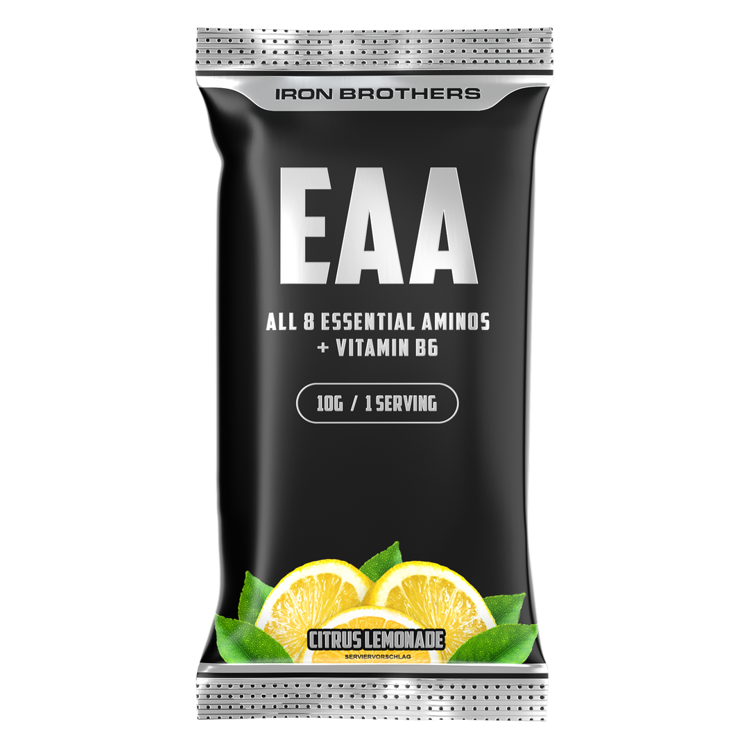 Iron Brothers EAA Zero Probe 10g mit Citrus Lemonade Geschmack - EAA Zitrone Sample
