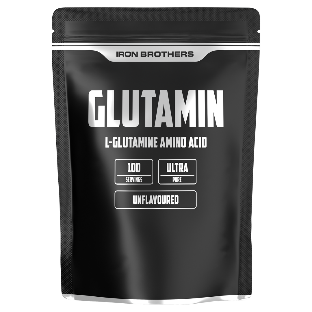 Iron Brothers L-Glutamin ohne Zucker, unflavoured Geschmacksneutral 500g Beutel