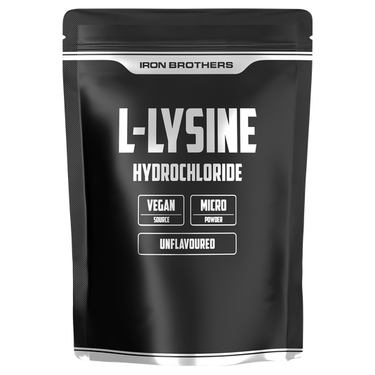 L-Lysin Hydrochloride von Iron Borthers, Geschmacksneutral Unflavoured und Vegan, Made in Germany