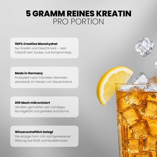 Creatine Flavoured Doppelpack von Iron Brothers - Lemon Icetea - Vorteile #geschmack_lemon-icetea